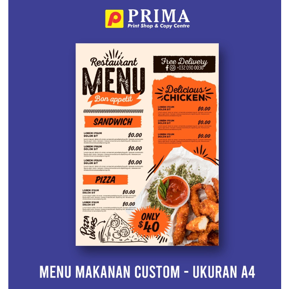 

CETAK DAFTAR MENU CUSTOM - UKURAN A3