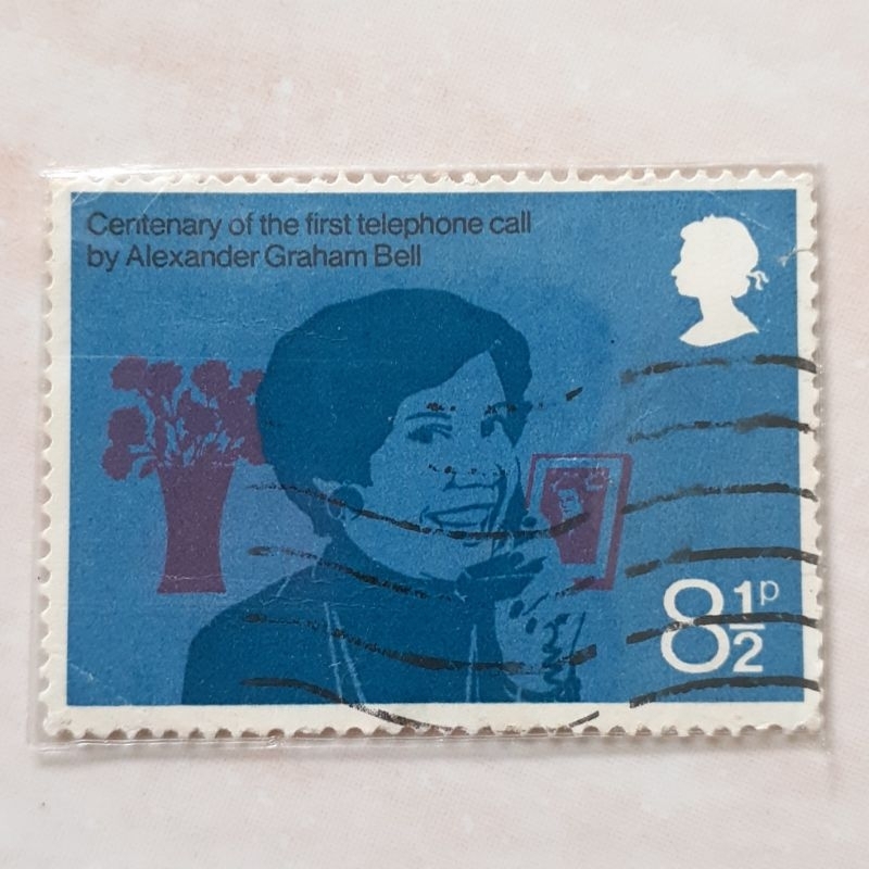 

Perangko Inggris Britania Raya & Irlandia Utara Telephone Centenary (Centenary of the first telephone call by Alexander Bell) Tahun 1976