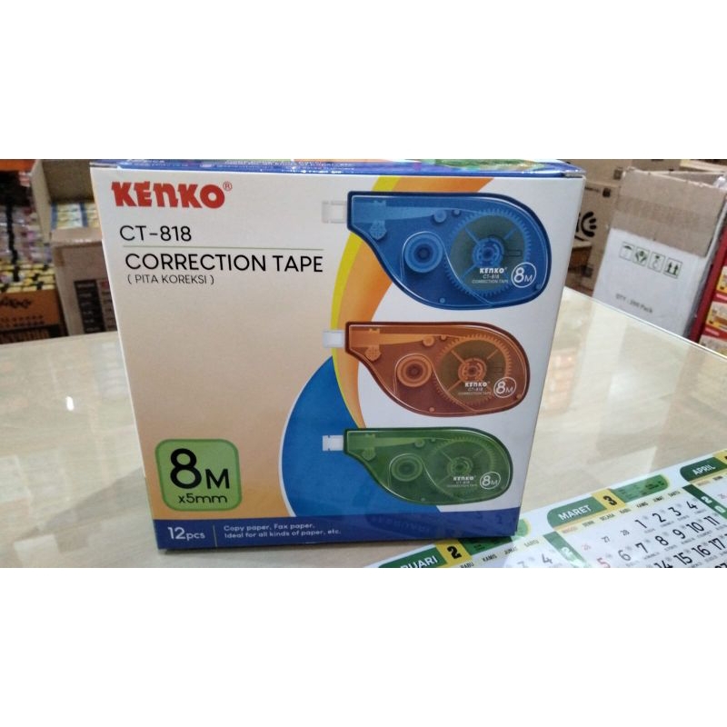 

Tip ex gesek Kenko CT 818