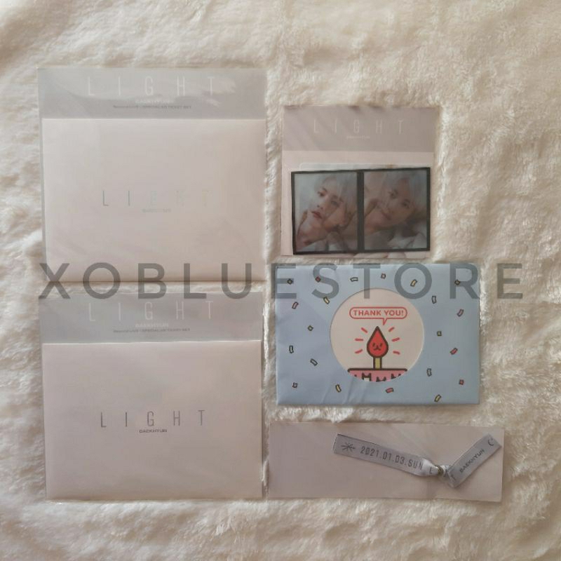 BAEKHYUN BEYOND LIVE OFFICIAL GOODS [BACA DESKRIPSI PRODUK]