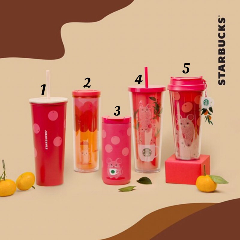 Starbucks Tumbler New Year Of Rat 2020 Edition