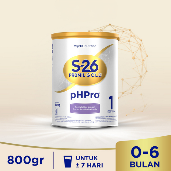 S26 PROMIL pHPro 800 G PROMIL GOLD TAHAP 1 SUSU BAYI S26 PHPRO KALENG