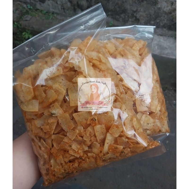 

Keripik Singkong Enak Gurih Pedas