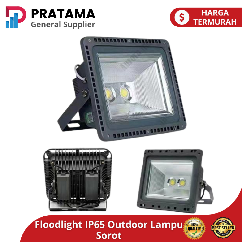 LAMPU KAP SOROT FICO COB Lampu Sorot Proyek led flood light IP65 | surabaya