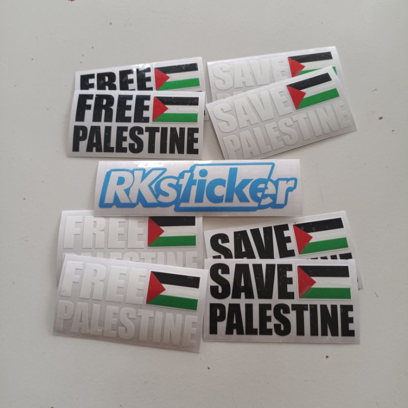 

Stiker FREE PALESTINE Cutting sticker palestine viral