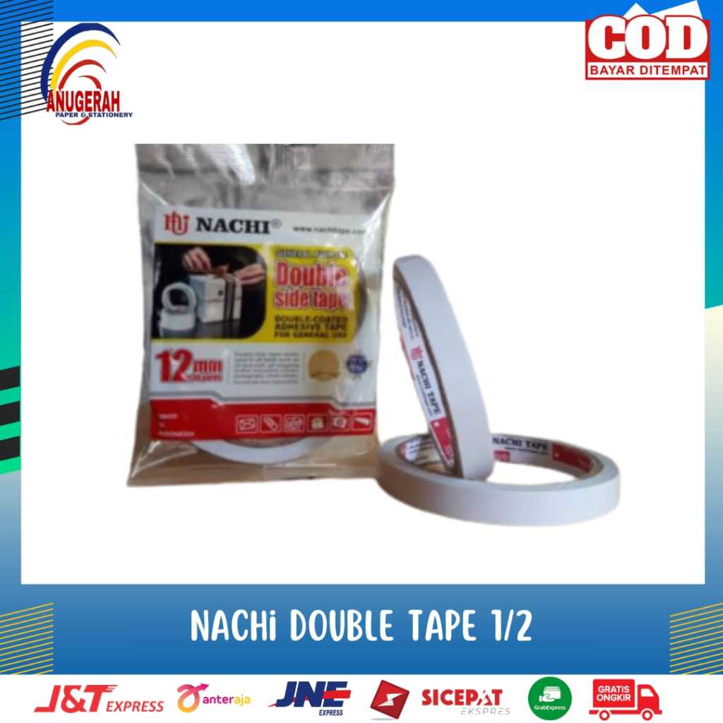 

NACHI 12MM ISOLASI DOUBLE TAPE (PCS)