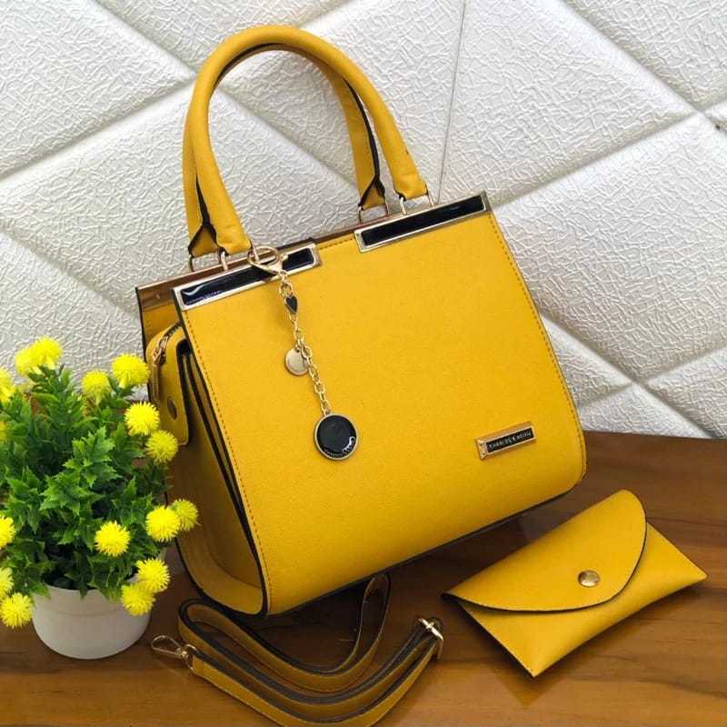 TAS CK JOURS PESTA  / TAS IBU IBU PENGAJIAN KULIT TAIGA IMPORT SIZE 25CM