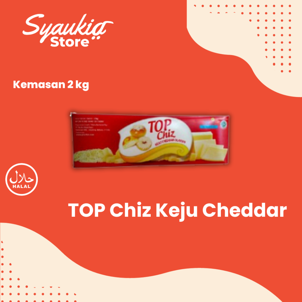 

Top chiz keju cheddar olahan 2kg