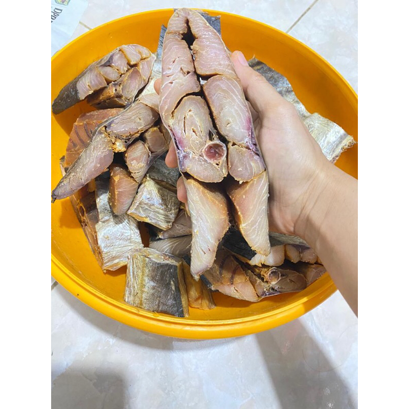 

ikan asin telang tenggiri potong