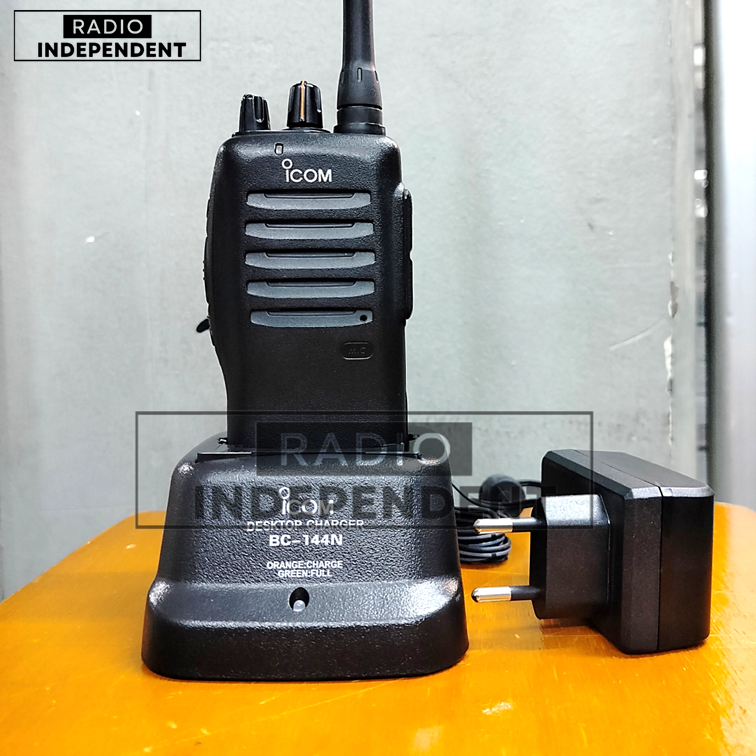 HT seken Icom IC-F11 146-174MHz VHF Radio Dua Arah Portabel SinggeBand