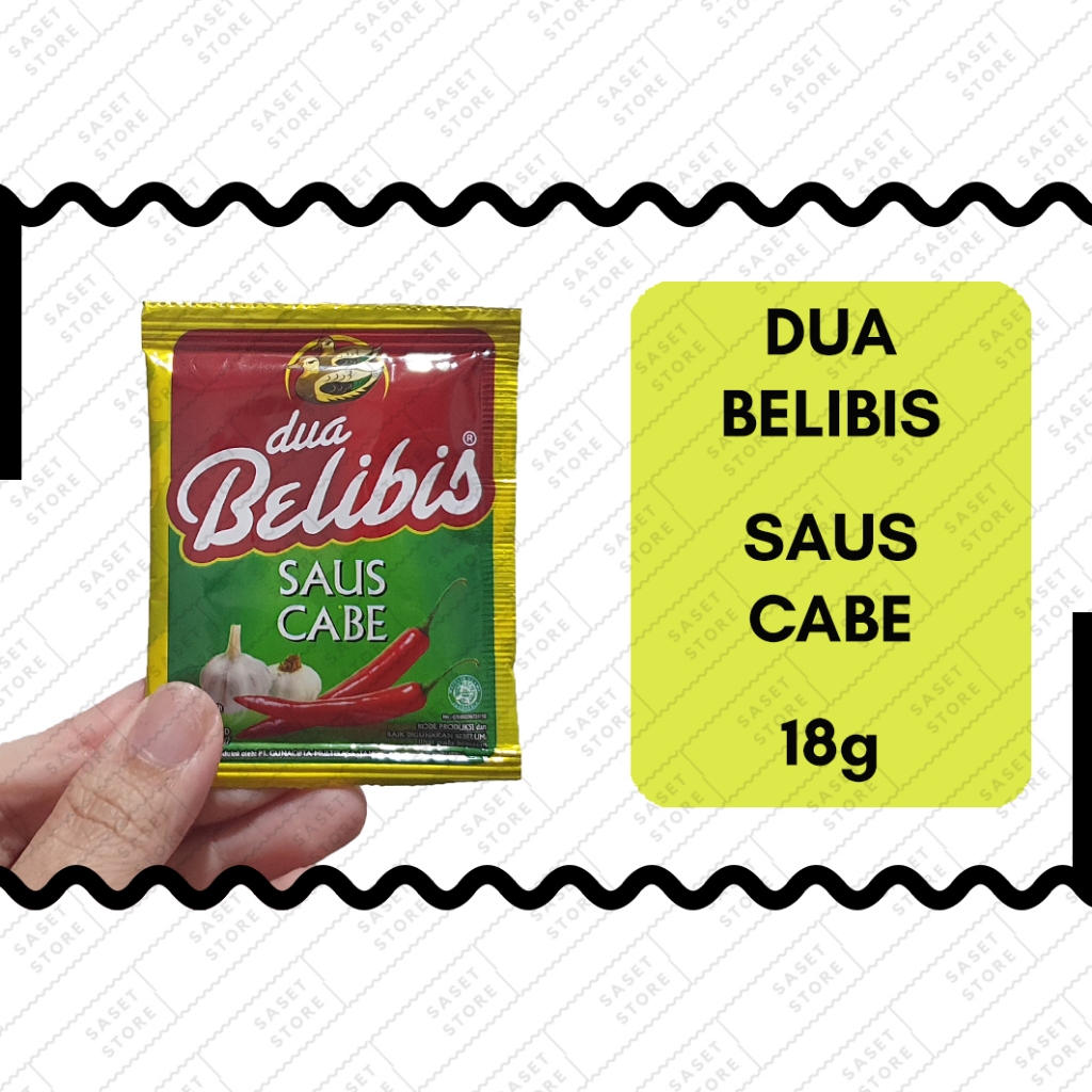 

Dua Belibis Saus Cabe 18g Sachet Bumbu Dapur Masak