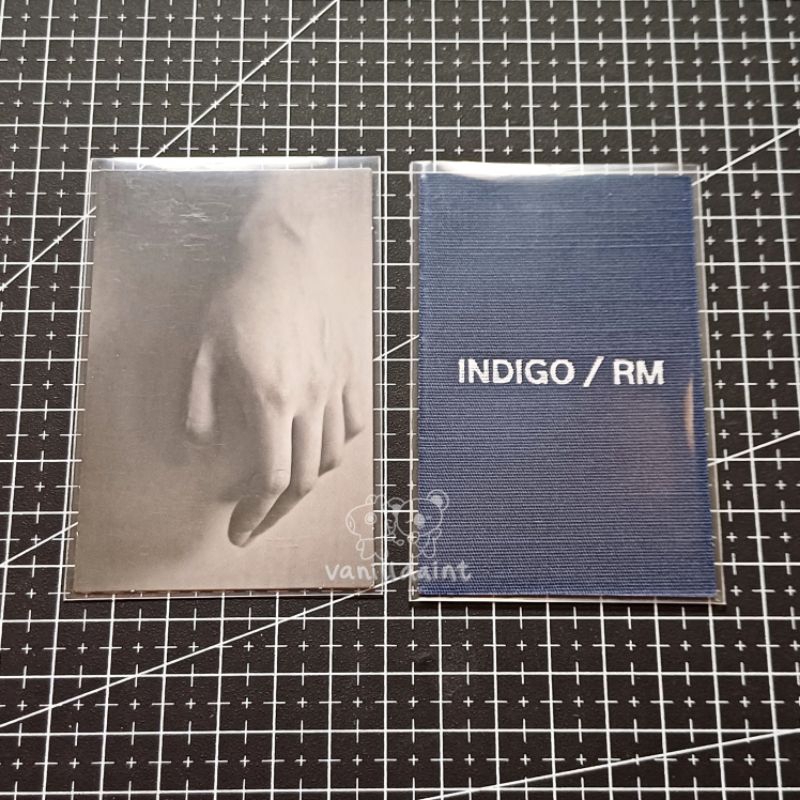 Official Photocard RM Hand + Denim PC Indigo Book Edition BTS