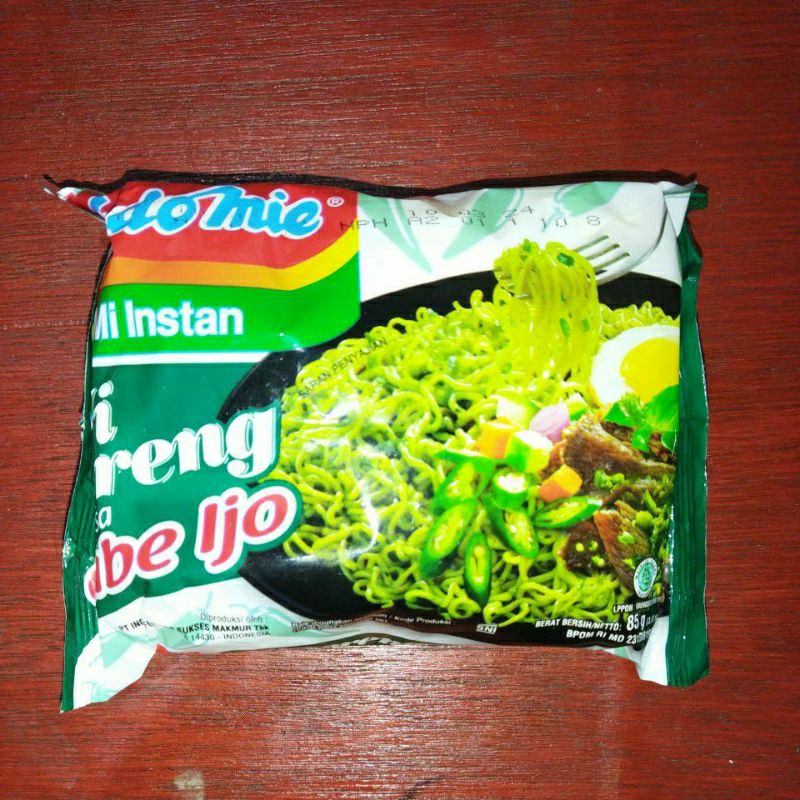 

Indomie Goreng Rasa Cabe Ijo