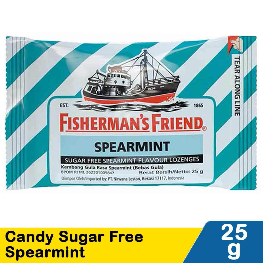 

Permen Fisherman's Candy Sugar Free Spearmint 25G