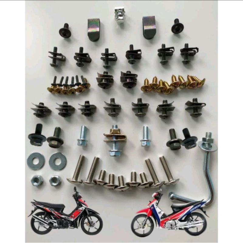 baut full body Honda Supra x 125 2005/2012