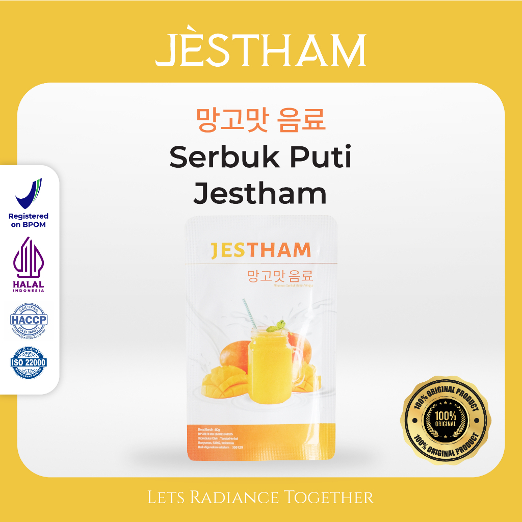 

Jestham Serbuk Puti Mangga