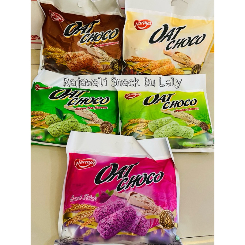 

400gr OAT CHOCO NARAYA BAG COKLAT ORIGINAL EXP 2026 CHOCORIO OREO PANDAN GREENTEA SWEET POTATO STRAWBERRY