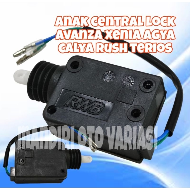 Anak central lock/motor central lock agya ayla rush terioa calya sigra avanza xenia kabel 2