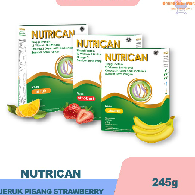 

TKWC8899 Jangan Sampai Kehabisan!!! NUTRICAN SUSU TINGGI PROTEIN NUTRISI KHUSUS PASIEN KANKER 245 GRAM