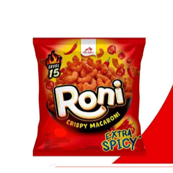 

Dua Kelinci Roni Crispy Macaroni EXTRA SPICY / PEDAS Renceng Makroni Berhadiah Uang Jika Beruntung ECER 2000AN