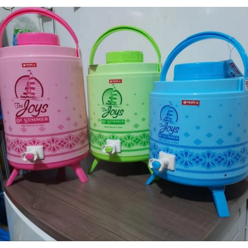 Termos air panas dan air dingin milano 6Liter-10liter merk lion star