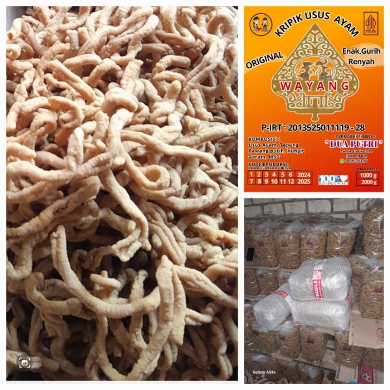 

kripik usus terlaris 2kg#PROMO#ORIGINAL rasa dijamin MANTUL