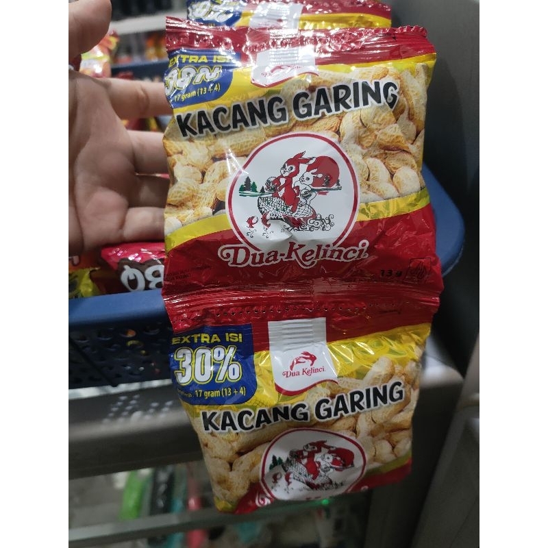 

Kacang Garing Dua Kelinci Eceran 1 bungkus