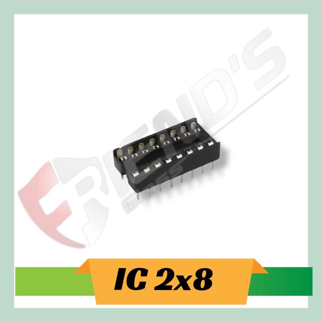 SOKET IC 2X8 SOKET IC 16 PIN