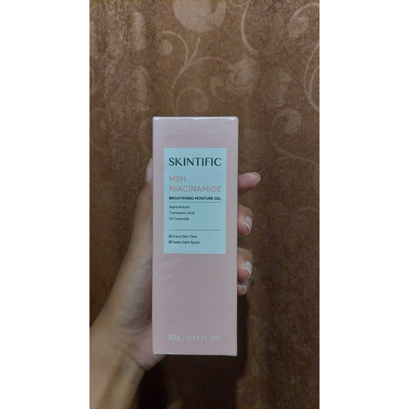 [BACA DESKRIPSI] skintific niacinamide brightening moisturizer pink 80gr