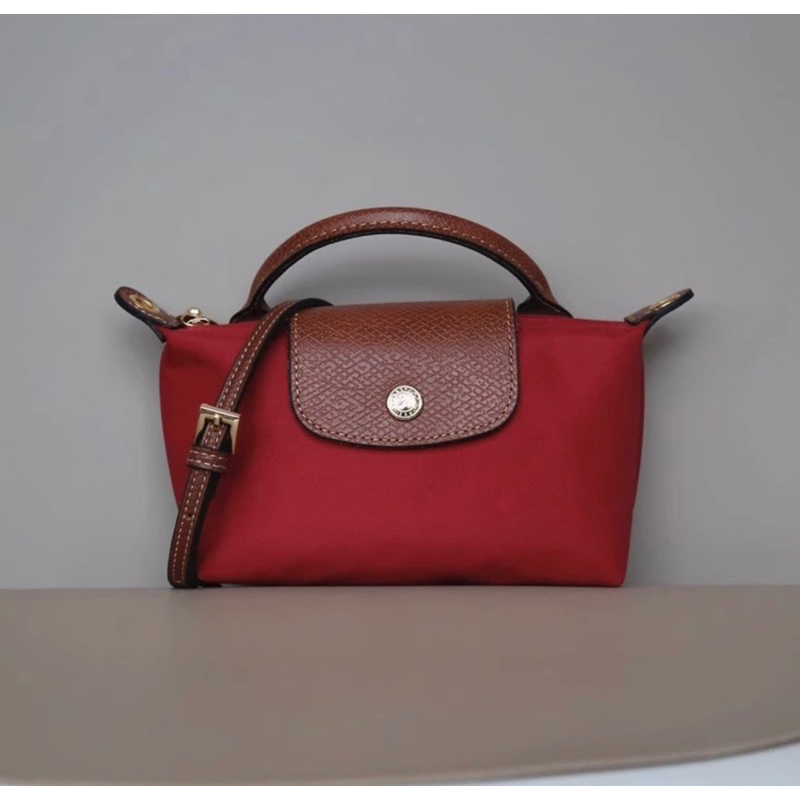 Lc Le Pliage pouch with handle