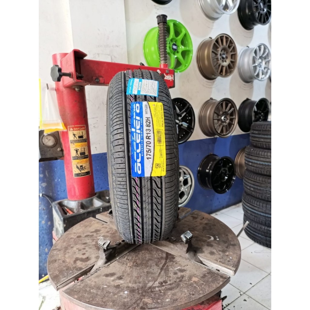 Ban Mobil Standar Berkualitas Dan Murah Ban Tubles R13 70/175 Merk ACCELERA ECO PLUSH 175 70 Ring 13