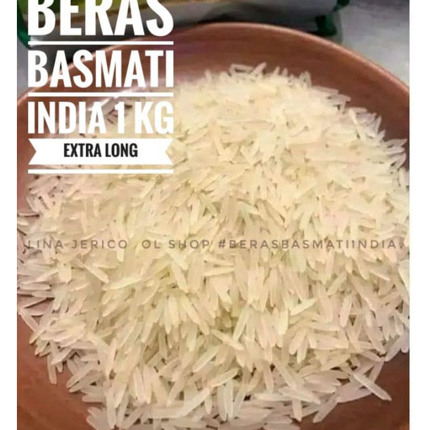 

LQZJ5319 Ready Stok BERAS BASMATI INDIA khas ARAB 1 kg. kwalitas bagus premium