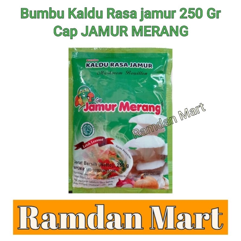 

Kaldu Alami Cap Jamur Merang Original kemasan 250 Gr