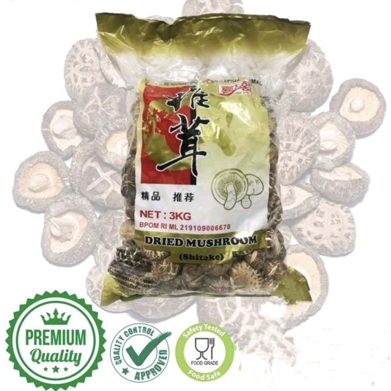 

Jamur hioko / Shitake Joy&Joy / dried shitake mushroom / payung / xiang gu / fragrant Grade A