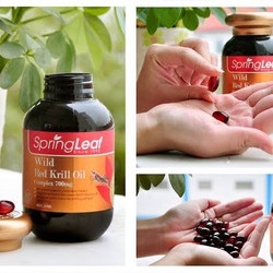 Springleaf/spring Leaf Wild Red Krill Oil Complex 700mg 60 Capsules Made in australia
