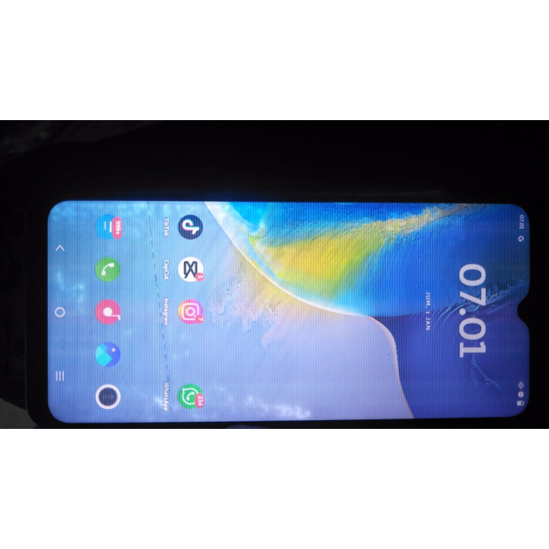 lcd vivo y15s copotan minus bisa dipakai