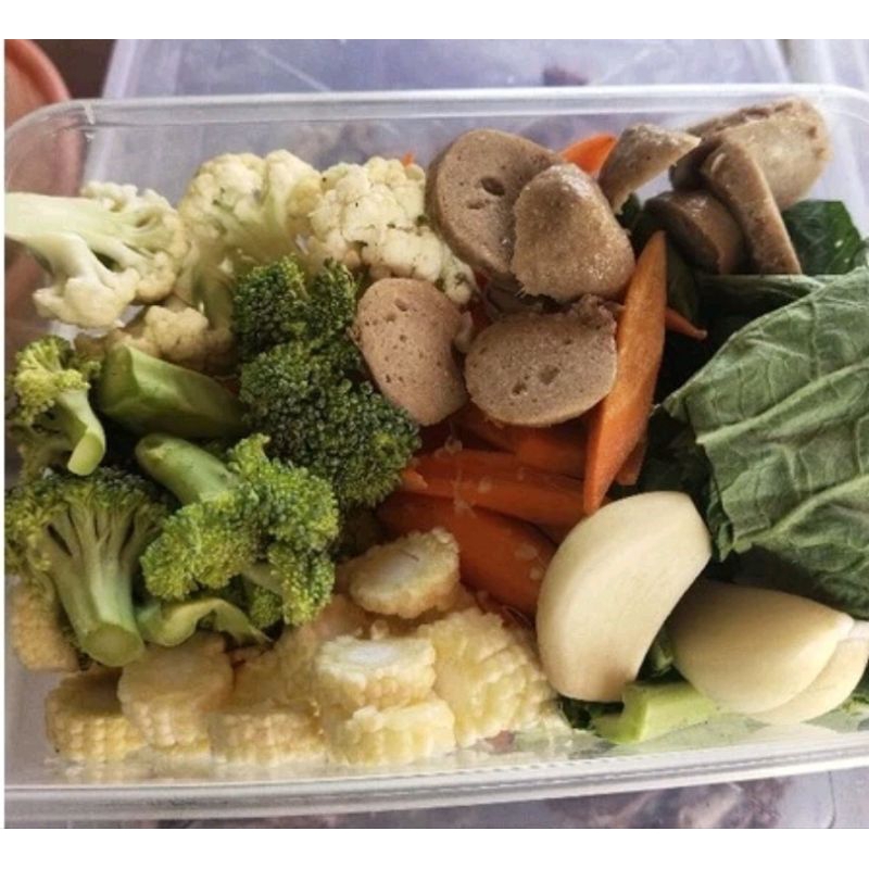 

paket sayur cap cay komplit