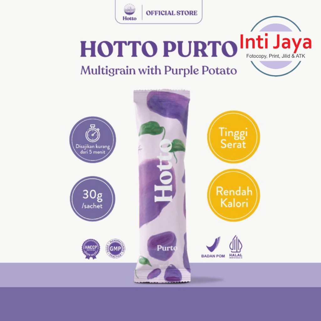 

Hotto Purto Multigrain with Purple Potato 3 Sachet