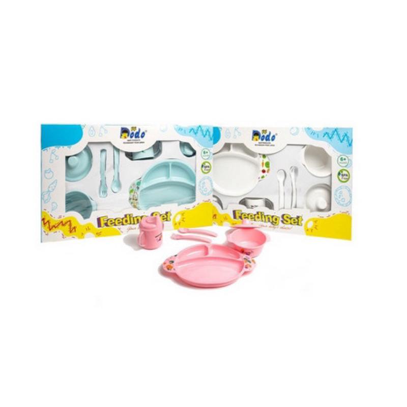 Feeding Set Gift, Nishikawa, Lusty Bunny, Baby Scots, Dodo, Yuki