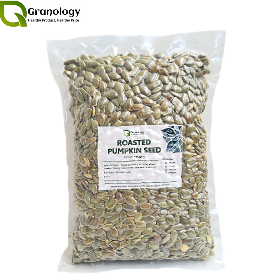 

CKVZ8957 XC26619 Roasted Pumpkin Seed / Biji Labu Oven (1 Kilogram) by Granology