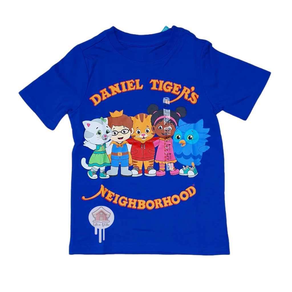 Daniel Tiger Neighborhood Character T Shirt Size 5T