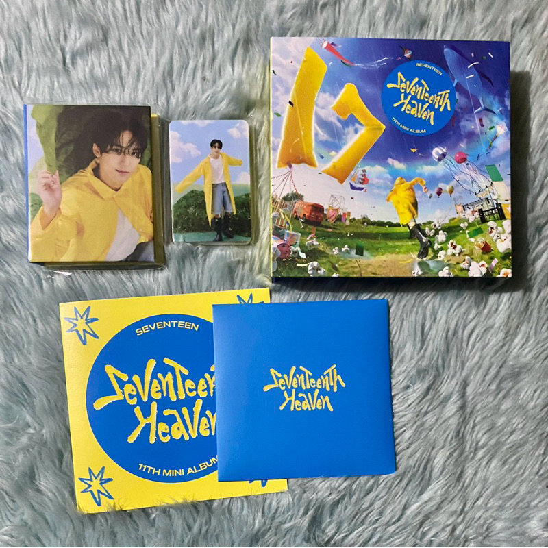 READY STOCK Seventeen 11th mini album SEVENTEENTH HEAVEN Carver Carat Ver sealed unsealed