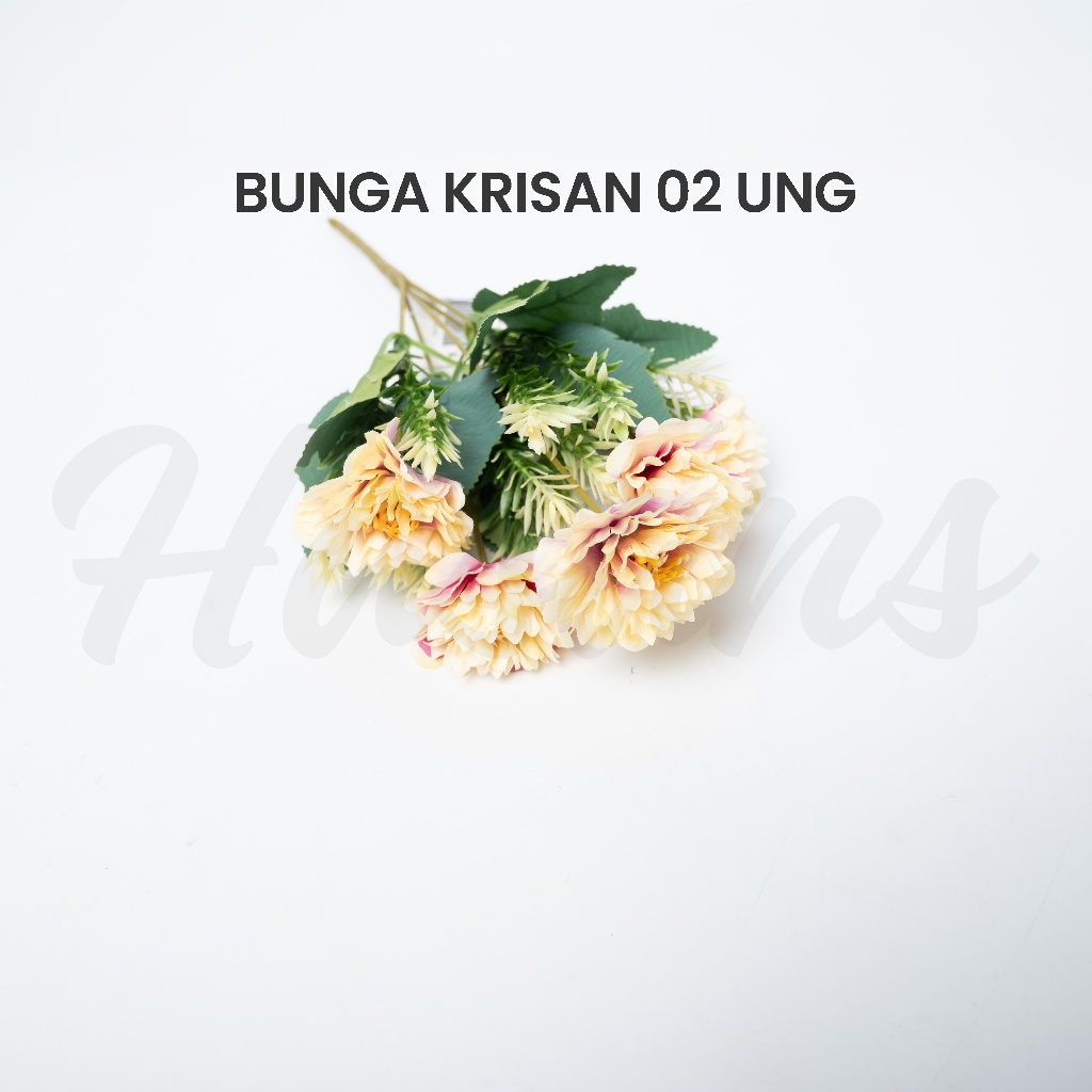 Bunga Krisan Latex / Bunga Krisan Artificial / Bunga Krisan Palsu Plastik / Bunga Krisan 02
