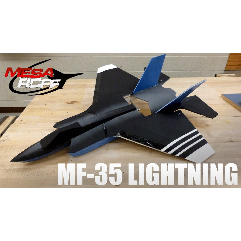F-35 Lightning, F 35 Lightning Kit Rc pesawat Rc jet Aeromodelling remote control (CNC Cutting)