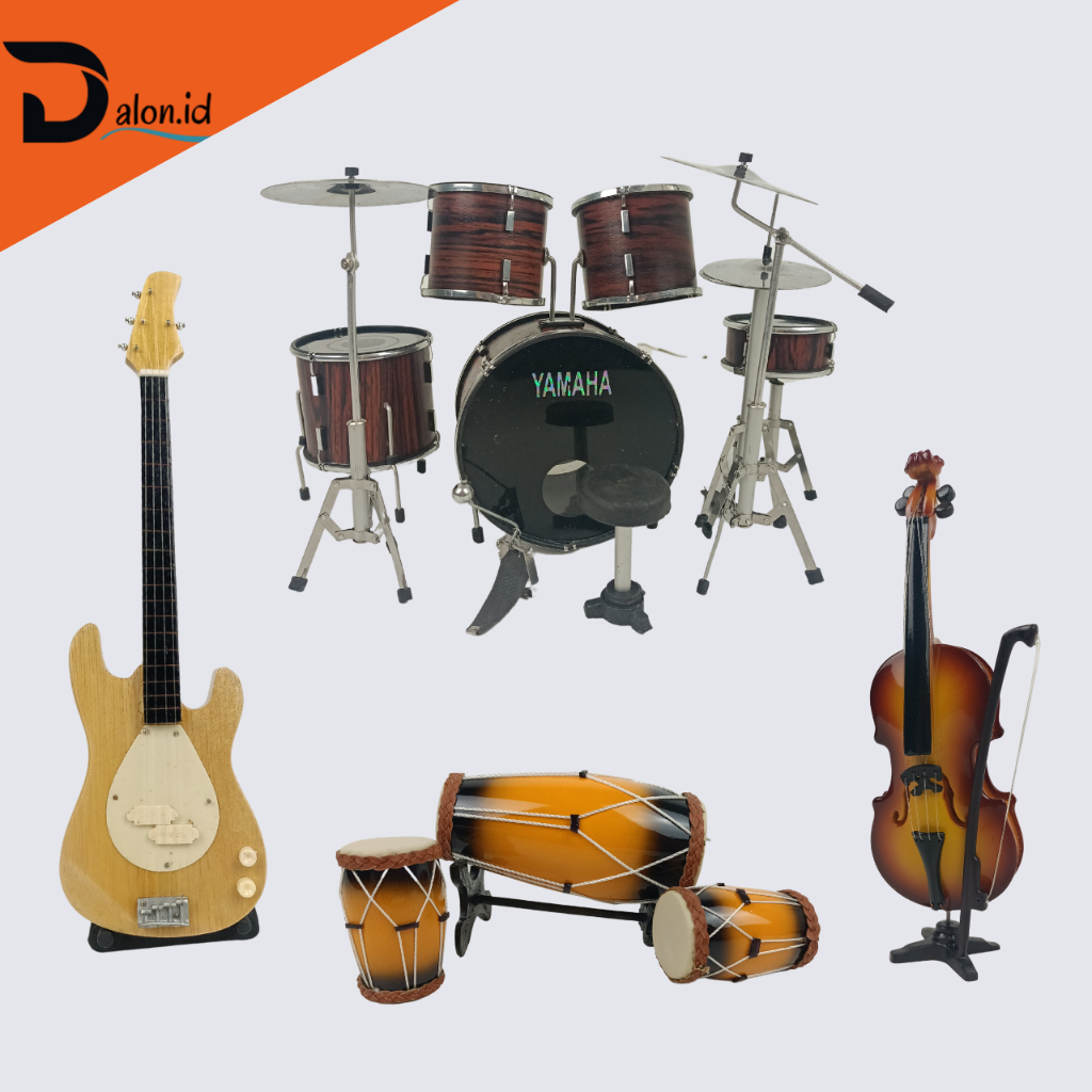 Miniatur Alat Musik Drum