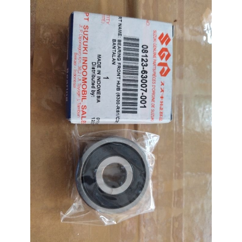 BEARING LAHER 6300 RODA DEPAN ORIGINAL SGP 08123-63007-001