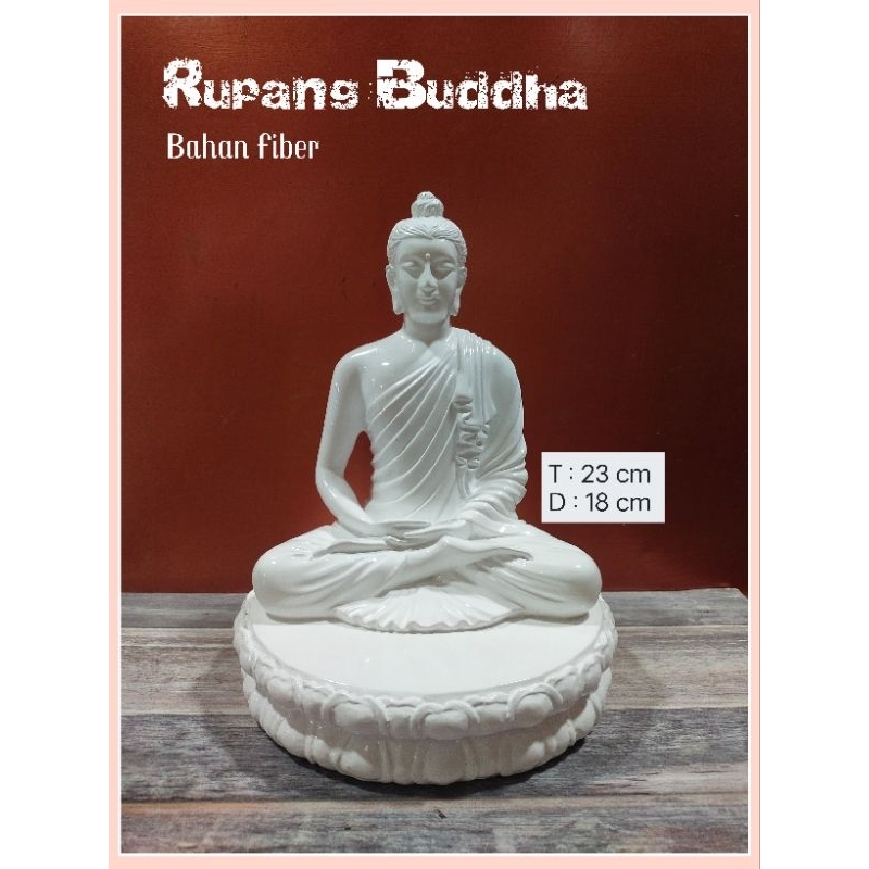 Rupang /Patung Buddha Gautama putih