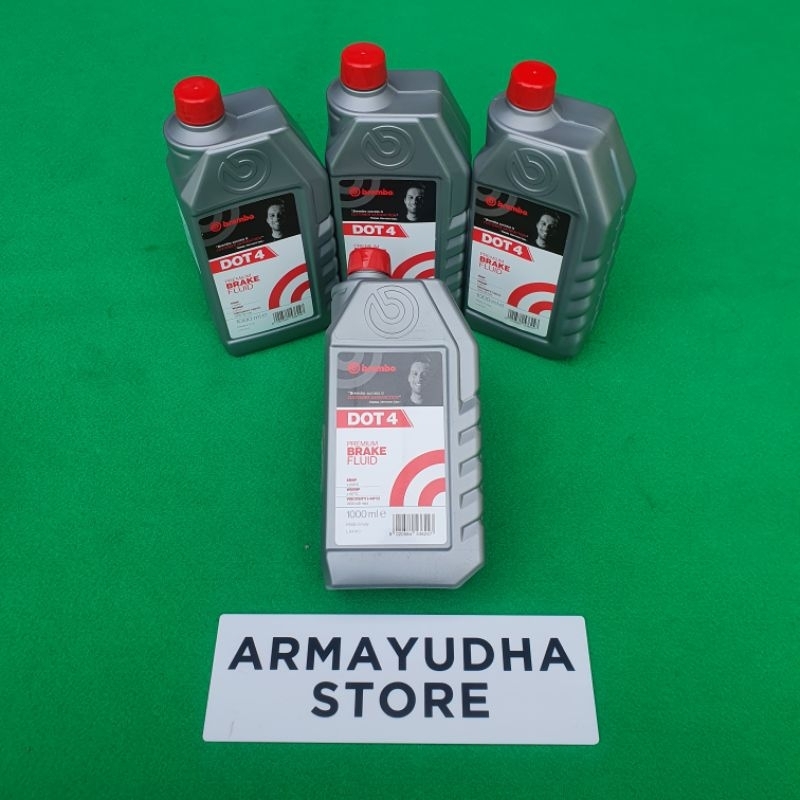 Minyak rem racing brembo DOT 4 1liter