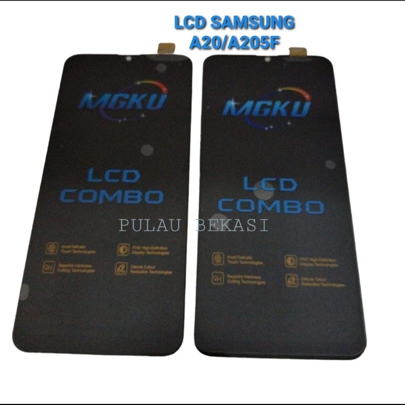 LCD TOUCHSCREEN SAMSUNG A20 - A205F LCD FULLSET SAMSUNG A20 ORIGINAL OEM