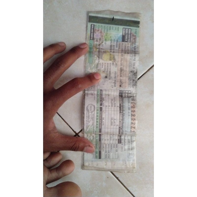 stnk lembaran mio soul